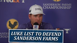 Luke List To Defend Sanderson Farms After 5Man Playoff in 2023 [upl. by Aihtnis]