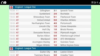 TODAYS FOOTBALL RESULTS LIVE Now  FROM LIVESCORE [upl. by Janel25]