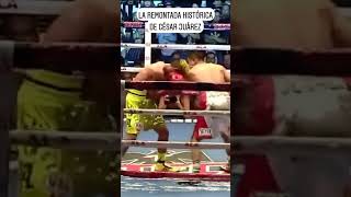 La remontada histórica de César Juárez boxeo [upl. by Skell355]