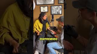 Esta chica se arrepintió de haber ido al tatuador 🤔😲 [upl. by Nosmoht]