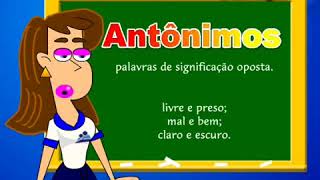 Sinônimo e Antônimo O que é Sinônimo O que é Antônimo [upl. by Okir503]