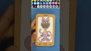 Catnap Cardboard Puzzle Games easy shorts catnap games artandcraft [upl. by Yates]