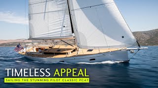 TImeless appeal sailing the stunning PC47 a pilot cutter inspired cruiser with a difference [upl. by Minny515]