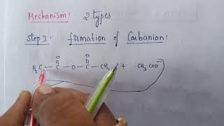 Perkins condensation  synthesis of cinnamic acid [upl. by Eilhsa]