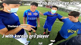 Amazing 7 side football game eye view with Pro player [upl. by Engvall]