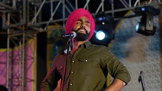 Hath Chumme  Ammy Virk Live  Chandigarh [upl. by Norvil]