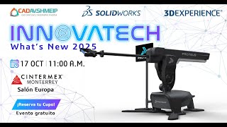 Lanzamiento SolidWorks 2025  Innovatech  17 de octubre de 2024 [upl. by Ynneg]