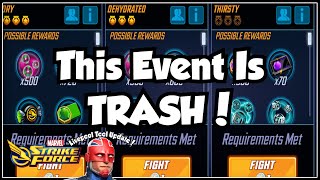 Weekly Event Complete Bust  No Oath No Thirst Gameplay  Get Wrecked FTP  Marvel Strike Force [upl. by Nomor]