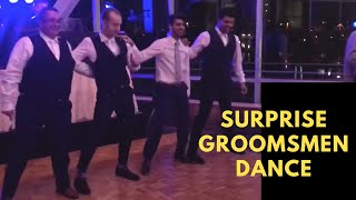 Surprise Groomsmen Dance  Simple Routine for Beginners [upl. by Warfeld323]