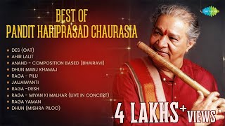 Best of Pandit Hariprasad Chaurasia  Flute Music Relaxing  Indian Classical Music Instrumental [upl. by Goldarina]