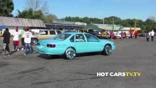 HOTCARSTV Bubble Caprice Box Chevy Donk [upl. by Seessel]