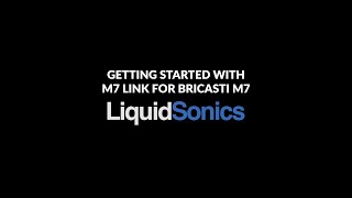 M7 Link For Bricasti M7 Getting Started [upl. by Thury408]