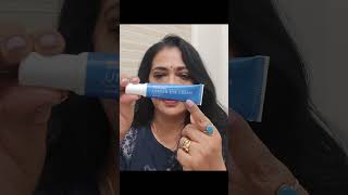 Self care Under Eye cream😍😎Blossam kochhar Rekhas diaryshortsfeed [upl. by Mcdade]