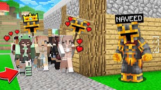 Minecraft MC NAVEED GIRLFRIEND FINDS A HOUSE TO LIVE INSIDE MOD  MORE FURNITURE  Minecraft Mods [upl. by Syla]