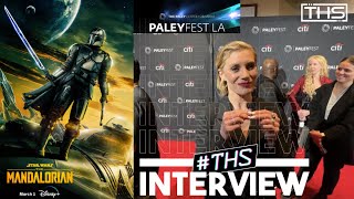 PALEYFEST 2023 Katee Sackhoff Interview  The Mandalorian [upl. by Annauqahs]