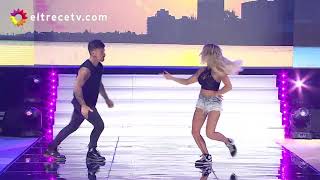 Fede Bal y Laurita Fernández bailaron quotDespacitoquot en Mar del Plata Moda Show 2018 [upl. by Teemus]