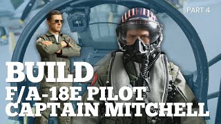 Part 4 of Building the 16 scale DID FA18E Pilot Captain Mitchell action figure [upl. by Naesad]