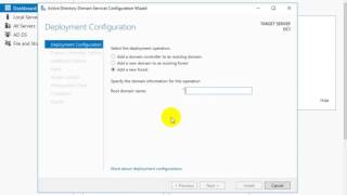 How to setup Active Directory AD On Windows Server 2016 [upl. by Allehs]