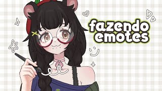 FAZENDO EMOTES NOVOS『 ARTE 』 [upl. by Rhea]