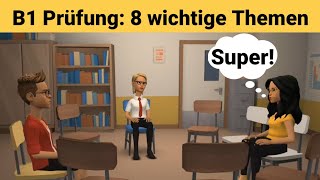 Mündliche Prüfung deutsch B1  Gemeinsam etwas planenDialog  8 wichtige Themen  sprechen Teil 3 [upl. by Bain800]