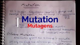 What is Mutations and mutagens Types and Detailed Explanation in Hindi neetncert easy to underst [upl. by Acino]