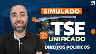 CONCURSO TSE UNIFICADO  SIMULADO DE DIREITOS POLITICOS AJAA TJAA e AJAJ [upl. by Kwarteng]