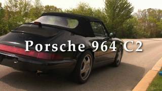 Porsche 964 C2 with Fabspeed Sport Headers Muffler Bypass [upl. by Seigel]