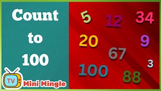 Count 1 to 100 song  Learn Counting  Number Song 1 to 100  One to Hundred Counting  Count to 100 [upl. by Ymmor]