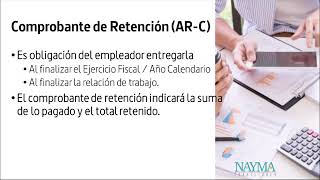 Forma ARC y Retenciones de ISLR 77 [upl. by Ireg837]