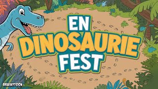 En Dinosaurie Fest – Högläsning med Dinosaurie fakta för små barn [upl. by Myrtie]