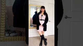 Soft amp Bold Pink Dress  Audrick Dr Martens 🖤 altstyle fallfashion ootd styleinspo fashion [upl. by Cristiona43]