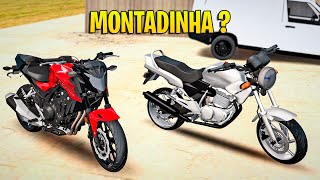 COMPREI UMA CB 500 DAS ANTIGAS E VOU DEIXAR ELA NOVA  😎 GTA SA VIDA REAL [upl. by Troyes620]