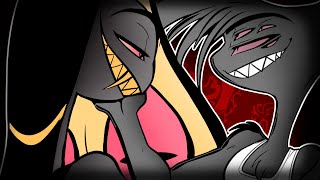 ARACKNISS AND SIR PENTIOUS MAKE A BABY Hazbin Hotel Comic Dubs [upl. by Drahsar]