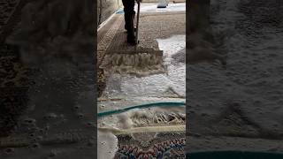 Foam scraping 425satisfying asmr carpetcleganin Newaladdin shorts [upl. by Jempty861]