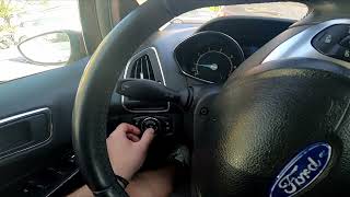 How to Change Headlights Position in Ford BMAX  2012 – 2017  Adjust Headlights Height [upl. by Galateah481]