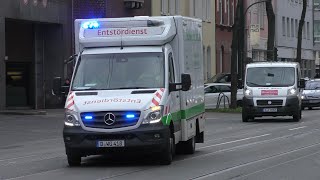 Seltene Einsatzfahrt Entstördienst der Stadtwerke Düsseldorf auf Einsatzfahrt [upl. by Leinto734]