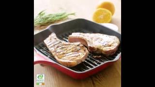 Panfried Pork Chops with Orange and Rosemary [upl. by Nessa]