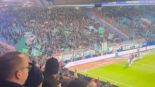 Werder Bremen Fans in Vonovia Ruhrstadion  Bundesliga VfL Bochum vs Werder Bremen 01 quot07122024quot [upl. by Ahsin]