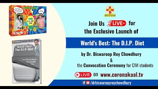 Worlds Best The DIP Diet Book Launch  Dr Biswaroop Roy Chowdhury [upl. by Edi]