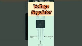 IC7805 pin diagram voltage regulator shorts [upl. by Eadahs]