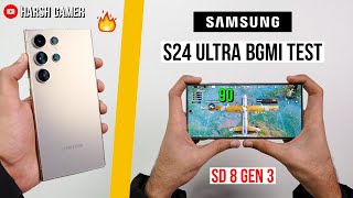 Samsung S24 Ultra Pubg Test With FPS Meter Heating and Battery Test  Gaming Beast 🤔 [upl. by Leunamme]