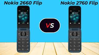 Nokia 2660 Flip VS Nokia 2760 Flip [upl. by Anatsirhc52]