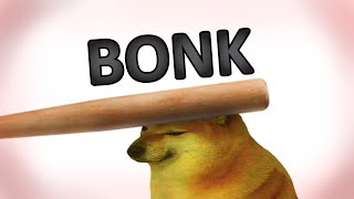 BONK DOG видео мем [upl. by Ecar361]