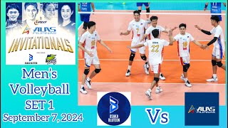 OSAKA BLUTEONS VS ALAS PILIPINAS MEN’S VOLLEYBALL SET 1 PNVF ALAS PILIPINAS INVITATIONALS Sep 7 24 [upl. by Inal]