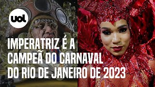 Imperatriz Leopoldinense é campeã do Carnaval do Rio de Janeiro de 2023 após jejum de 22 anos [upl. by Nezam]