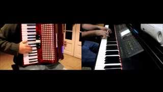 Oblivion  Piazzolla Piano and Accordion Cover [upl. by Conrade334]