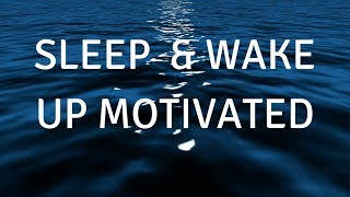 FALL ASLEEP amp WAKE UP MOTIVATED MUSICA guided SLEEP meditation to help you sleep deeply and focus [upl. by Yziar]