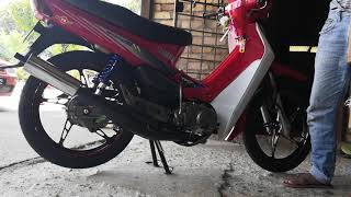 Yamaha ss110 sound yypang exhaust 110SSB2 [upl. by Jordan]