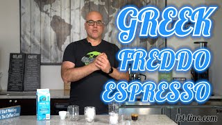 Greek Freddo Espresso with Java Jim [upl. by Gavini]