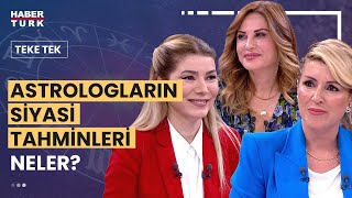 Astrologların Türkiye siyaseti için tahmini ne Hande Kazanova Zeynep Turan ve Aygül Aydın anlattı [upl. by Maxa]